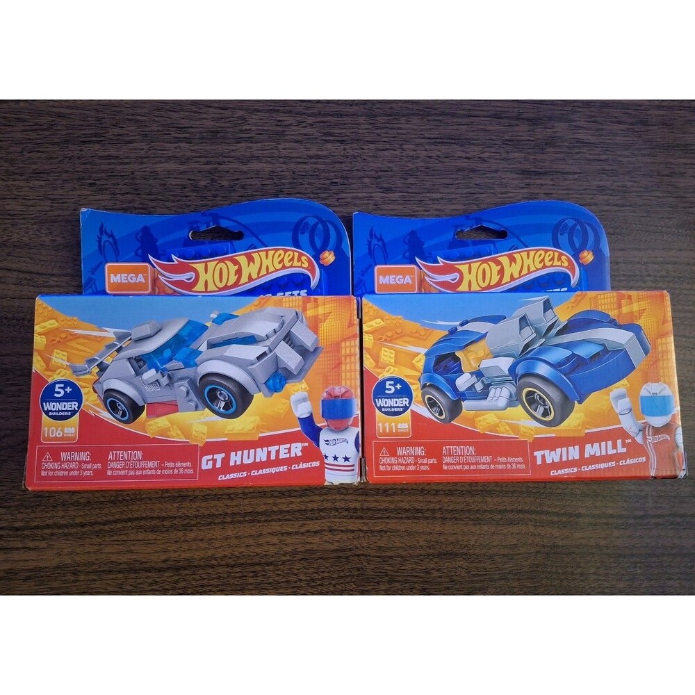 2 Mega Hot Wheels Building sets Brand New
